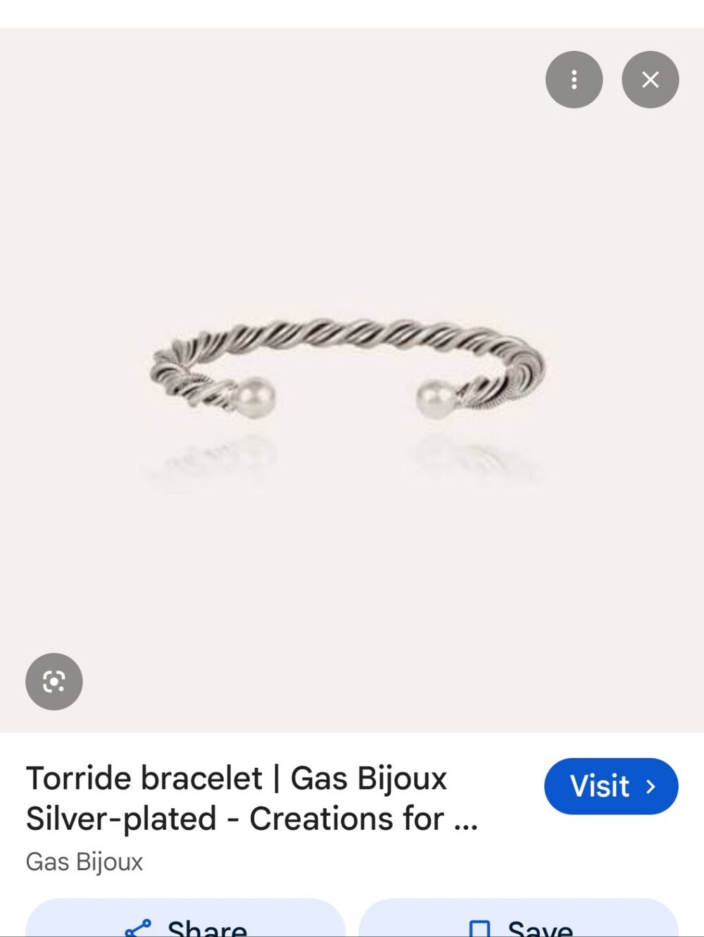Gas Bijoux Men's Torride Bracelet